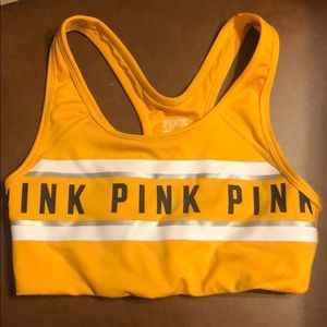 PINK by Victoria’s Secret Yellow Sports Bra